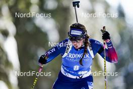 16.02.2021, Pokljuka, Slovenia (SLO): Lena Haecki (SUI) - IBU World Championships Biathlon, individual women, Pokljuka (SLO). www.nordicfocus.com. © Thibaut/NordicFocus. Every downloaded picture is fee-liable.