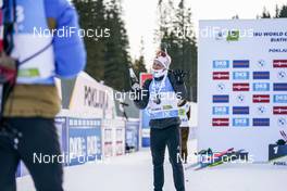 21.02.2021, Pokljuka, Slovenia (SLO): Johannes Dale (NOR) - IBU World Championships Biathlon, mass men, Pokljuka (SLO). www.nordicfocus.com. © Thibaut/NordicFocus. Every downloaded picture is fee-liable.