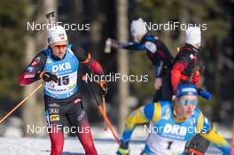 21.02.2021, Pokljuka, Slovenia (SLO): Vetle Sjaastad Christiansen (NOR) - IBU World Championships Biathlon, mass men, Pokljuka (SLO). www.nordicfocus.com. © Thibaut/NordicFocus. Every downloaded picture is fee-liable.