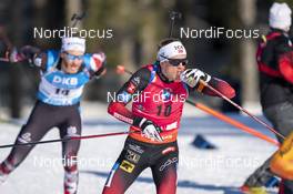 21.02.2021, Pokljuka, Slovenia (SLO): Tarjei Boe (NOR) - IBU World Championships Biathlon, mass men, Pokljuka (SLO). www.nordicfocus.com. © Thibaut/NordicFocus. Every downloaded picture is fee-liable.