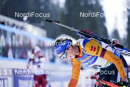 21.02.2021, Pokljuka, Slovenia (SLO): Franziska Preuss (GER) - IBU World Championships Biathlon, mass women, Pokljuka (SLO). www.nordicfocus.com. © Thibaut/NordicFocus. Every downloaded picture is fee-liable.