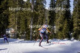 21.02.2021, Pokljuka, Slovenia (SLO): Vanessa Hinz (GER) - IBU World Championships Biathlon, mass women, Pokljuka (SLO). www.nordicfocus.com. © Thibaut/NordicFocus. Every downloaded picture is fee-liable.