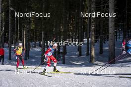 21.02.2021, Pokljuka, Slovenia (SLO): Baiba Bendika (LAT) - IBU World Championships Biathlon, mass women, Pokljuka (SLO). www.nordicfocus.com. © Thibaut/NordicFocus. Every downloaded picture is fee-liable.