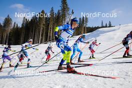 21.02.2021, Pokljuka, Slovenia (SLO): Hanna Sola (BLR) - IBU World Championships Biathlon, mass women, Pokljuka (SLO). www.nordicfocus.com. © Manzoni/NordicFocus. Every downloaded picture is fee-liable.