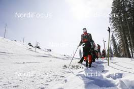 21.02.2021, Pokljuka, Slovenia (SLO): Coaches Event Feature: - IBU World Championships Biathlon, mass women, Pokljuka (SLO). www.nordicfocus.com. © Manzoni/NordicFocus. Every downloaded picture is fee-liable.