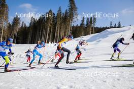 21.02.2021, Pokljuka, Slovenia (SLO): Vanessa Hinz (GER) - IBU World Championships Biathlon, mass women, Pokljuka (SLO). www.nordicfocus.com. © Manzoni/NordicFocus. Every downloaded picture is fee-liable.