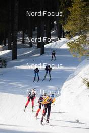 21.02.2021, Pokljuka, Slovenia (SLO): Vanessa Hinz (GER) - IBU World Championships Biathlon, mass women, Pokljuka (SLO). www.nordicfocus.com. © Manzoni/NordicFocus. Every downloaded picture is fee-liable.
