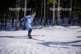21.02.2021, Pokljuka, Slovenia (SLO): Anais Bescond (FRA) - IBU World Championships Biathlon, mass women, Pokljuka (SLO). www.nordicfocus.com. © Thibaut/NordicFocus. Every downloaded picture is fee-liable.