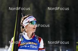 21.02.2021, Pokljuka, Slovenia (SLO): Monika Hojnisz-Starega (POL) - IBU World Championships Biathlon, mass women, Pokljuka (SLO). www.nordicfocus.com. © Manzoni/NordicFocus. Every downloaded picture is fee-liable.