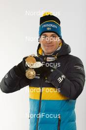 12.02.2021, Pokljuka, Slovenia (SLO): Martin Ponsiluoma (SWE) - IBU World Championships Biathlon, medals, Pokljuka (SLO). www.nordicfocus.com. © Manzoni/NordicFocus. Every downloaded picture is fee-liable.