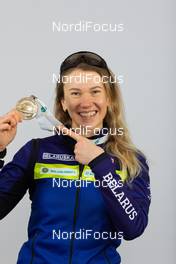 13.02.2021, Pokljuka, Slovenia (SLO): Hanna Sola (BLR) - IBU World Championships Biathlon, medals, Pokljuka (SLO). www.nordicfocus.com. © Manzoni/NordicFocus. Every downloaded picture is fee-liable.