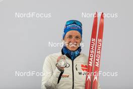 10.02.2021, Pokljuka, Slovenia (SLO): Vanessa Hinz (GER) - IBU World Championships Biathlon, medals, Pokljuka (SLO). www.nordicfocus.com. © Manzoni/NordicFocus. Every downloaded picture is fee-liable.