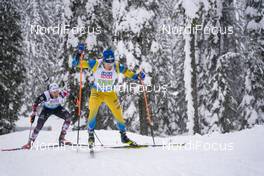 10.02.2021, Pokljuka, Slovenia (SLO): Martin Ponsiluoma (SWE) - IBU World Championships Biathlon, relay mixed, Pokljuka (SLO). www.nordicfocus.com. © Thibaut/NordicFocus. Every downloaded picture is fee-liable.