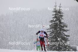 10.02.2021, Pokljuka, Slovenia (SLO): Sturla Holm Laegreid (NOR) - IBU World Championships Biathlon, relay mixed, Pokljuka (SLO). www.nordicfocus.com. © Manzoni/NordicFocus. Every downloaded picture is fee-liable.