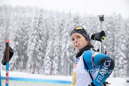 10.02.2021, Pokljuka, Slovenia (SLO): Anais Chevalier-Bouchet (FRA) - IBU World Championships Biathlon, relay mixed, Pokljuka (SLO). www.nordicfocus.com. © Manzoni/NordicFocus. Every downloaded picture is fee-liable.