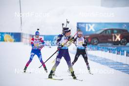 10.02.2021, Pokljuka, Slovenia (SLO): Yuliia Dzhima (UKR) - IBU World Championships Biathlon, relay mixed, Pokljuka (SLO). www.nordicfocus.com. © Manzoni/NordicFocus. Every downloaded picture is fee-liable.