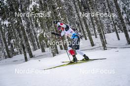 10.02.2021, Pokljuka, Slovenia (SLO): Mikito Tachizaki (JPN) - IBU World Championships Biathlon, relay mixed, Pokljuka (SLO). www.nordicfocus.com. © Thibaut/NordicFocus. Every downloaded picture is fee-liable.