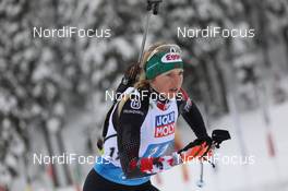 10.02.2021, Pokljuka, Slovenia (SLO): Lisa Theresa Hauser (AUT) - IBU World Championships Biathlon, relay mixed, Pokljuka (SLO). www.nordicfocus.com. © Manzoni/NordicFocus. Every downloaded picture is fee-liable.