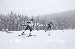 10.02.2021, Pokljuka, Slovenia (SLO): Jake Brown (USA) - IBU World Championships Biathlon, relay mixed, Pokljuka (SLO). www.nordicfocus.com. © Manzoni/NordicFocus. Every downloaded picture is fee-liable.