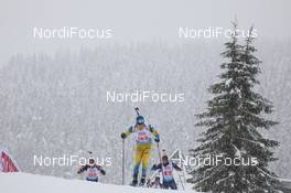 10.02.2021, Pokljuka, Slovenia (SLO): Christian Gow (CAN) - IBU World Championships Biathlon, relay mixed, Pokljuka (SLO). www.nordicfocus.com. © Manzoni/NordicFocus. Every downloaded picture is fee-liable.