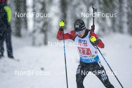 10.02.2021, Pokljuka, Slovenia (SLO): Yonggyu Kim (KOR) - IBU World Championships Biathlon, relay mixed, Pokljuka (SLO). www.nordicfocus.com. © Thibaut/NordicFocus. Every downloaded picture is fee-liable.