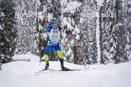 10.02.2021, Pokljuka, Slovenia (SLO): Sergey Bocharnikov (BLR) - IBU World Championships Biathlon, relay mixed, Pokljuka (SLO). www.nordicfocus.com. © Thibaut/NordicFocus. Every downloaded picture is fee-liable.