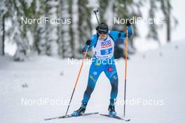 10.02.2021, Pokljuka, Slovenia (SLO): Julia Simon (FRA) - IBU World Championships Biathlon, relay mixed, Pokljuka (SLO). www.nordicfocus.com. © Thibaut/NordicFocus. Every downloaded picture is fee-liable.