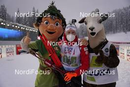 10.02.2021, Pokljuka, Slovenia (SLO): Simon Eder (AUT) - IBU World Championships Biathlon, relay mixed, Pokljuka (SLO). www.nordicfocus.com. © Thibaut/NordicFocus. Every downloaded picture is fee-liable.