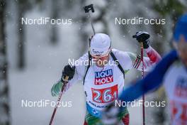 10.02.2021, Pokljuka, Slovenia (SLO): Dimitar Gerdzhikov (BUL) - IBU World Championships Biathlon, relay mixed, Pokljuka (SLO). www.nordicfocus.com. © Thibaut/NordicFocus. Every downloaded picture is fee-liable.