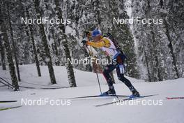 10.02.2021, Pokljuka, Slovenia (SLO): Erik Lesser (GER) - IBU World Championships Biathlon, relay mixed, Pokljuka (SLO). www.nordicfocus.com. © Thibaut/NordicFocus. Every downloaded picture is fee-liable.