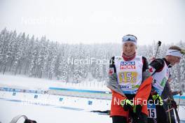 10.02.2021, Pokljuka, Slovenia (SLO): Nadia Moser (CAN) - IBU World Championships Biathlon, relay mixed, Pokljuka (SLO). www.nordicfocus.com. © Manzoni/NordicFocus. Every downloaded picture is fee-liable.