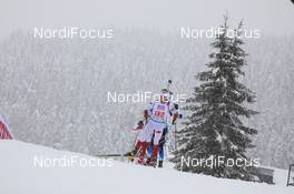 10.02.2021, Pokljuka, Slovenia (SLO): Andrzej Nedza-Kubiniec (POL) - IBU World Championships Biathlon, relay mixed, Pokljuka (SLO). www.nordicfocus.com. © Manzoni/NordicFocus. Every downloaded picture is fee-liable.