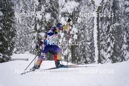 10.02.2021, Pokljuka, Slovenia (SLO): Dmytro Pidruchnyi (UKR) - IBU World Championships Biathlon, relay mixed, Pokljuka (SLO). www.nordicfocus.com. © Thibaut/NordicFocus. Every downloaded picture is fee-liable.