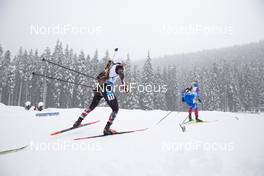 10.02.2021, Pokljuka, Slovenia (SLO): Simon Eder (AUT) - IBU World Championships Biathlon, relay mixed, Pokljuka (SLO). www.nordicfocus.com. © Manzoni/NordicFocus. Every downloaded picture is fee-liable.