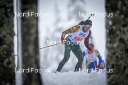 10.02.2021, Pokljuka, Slovenia (SLO): Karol Dombrovski (LTU) - IBU World Championships Biathlon, relay mixed, Pokljuka (SLO). www.nordicfocus.com. © Thibaut/NordicFocus. Every downloaded picture is fee-liable.