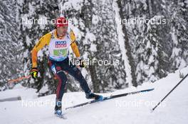 10.02.2021, Pokljuka, Slovenia (SLO): Arnd Peiffer (GER) - IBU World Championships Biathlon, relay mixed, Pokljuka (SLO). www.nordicfocus.com. © Thibaut/NordicFocus. Every downloaded picture is fee-liable.