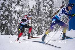 10.02.2021, Pokljuka, Slovenia (SLO): Scott Gow (CAN) - IBU World Championships Biathlon, relay mixed, Pokljuka (SLO). www.nordicfocus.com. © Thibaut/NordicFocus. Every downloaded picture is fee-liable.