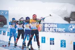 10.02.2021, Pokljuka, Slovenia (SLO): Denise Herrmann (GER) - IBU World Championships Biathlon, relay mixed, Pokljuka (SLO). www.nordicfocus.com. © Manzoni/NordicFocus. Every downloaded picture is fee-liable.