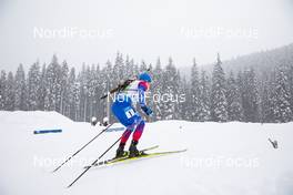 10.02.2021, Pokljuka, Slovenia (SLO): Eduard Latypov (RBU) - IBU World Championships Biathlon, relay mixed, Pokljuka (SLO). www.nordicfocus.com. © Manzoni/NordicFocus. Every downloaded picture is fee-liable.