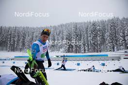 10.02.2021, Pokljuka, Slovenia (SLO): Quentin Fillon Maillet (FRA) - IBU World Championships Biathlon, relay mixed, Pokljuka (SLO). www.nordicfocus.com. © Manzoni/NordicFocus. Every downloaded picture is fee-liable.
