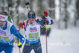 10.02.2021, Pokljuka, Slovenia (SLO): Jake Brown (USA) - IBU World Championships Biathlon, relay mixed, Pokljuka (SLO). www.nordicfocus.com. © Thibaut/NordicFocus. Every downloaded picture is fee-liable.