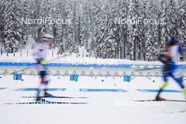10.02.2021, Pokljuka, Slovenia (SLO): Event Feature: undefined atheltes compete at the shooting range - IBU World Championships Biathlon, relay mixed, Pokljuka (SLO). www.nordicfocus.com. © Manzoni/NordicFocus. Every downloaded picture is fee-liable.