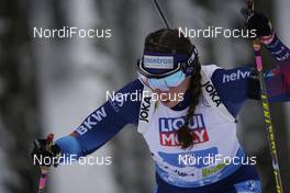 10.02.2021, Pokljuka, Slovenia (SLO): Lena Haecki (SUI) - IBU World Championships Biathlon, relay mixed, Pokljuka (SLO). www.nordicfocus.com. © Thibaut/NordicFocus. Every downloaded picture is fee-liable.