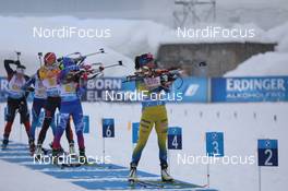 10.02.2021, Pokljuka, Slovenia (SLO): Linn Persson (SWE) - IBU World Championships Biathlon, relay mixed, Pokljuka (SLO). www.nordicfocus.com. © Manzoni/NordicFocus. Every downloaded picture is fee-liable.