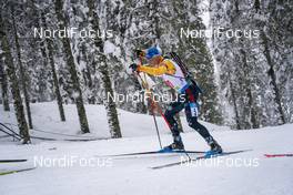 10.02.2021, Pokljuka, Slovenia (SLO): Erik Lesser (GER) - IBU World Championships Biathlon, relay mixed, Pokljuka (SLO). www.nordicfocus.com. © Thibaut/NordicFocus. Every downloaded picture is fee-liable.