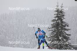 10.02.2021, Pokljuka, Slovenia (SLO): Emilien Jacquelin (FRA) - IBU World Championships Biathlon, relay mixed, Pokljuka (SLO). www.nordicfocus.com. © Manzoni/NordicFocus. Every downloaded picture is fee-liable.