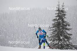 10.02.2021, Pokljuka, Slovenia (SLO): Emilien Jacquelin (FRA) - IBU World Championships Biathlon, relay mixed, Pokljuka (SLO). www.nordicfocus.com. © Manzoni/NordicFocus. Every downloaded picture is fee-liable.