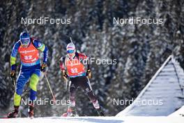 14.02.2021, Pokljuka, Slovenia (SLO): Felix Leitner (AUT) - IBU World Championships Biathlon, pursuit men, Pokljuka (SLO). www.nordicfocus.com. © Manzoni/NordicFocus. Every downloaded picture is fee-liable.