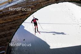 14.02.2021, Pokljuka, Slovenia (SLO): Sturla Holm Laegreid (NOR) - IBU World Championships Biathlon, pursuit men, Pokljuka (SLO). www.nordicfocus.com. © Manzoni/NordicFocus. Every downloaded picture is fee-liable.