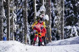 14.02.2021, Pokljuka, Slovenia (SLO): Florent Claude (BEL) - IBU World Championships Biathlon, pursuit men, Pokljuka (SLO). www.nordicfocus.com. © Thibaut/NordicFocus. Every downloaded picture is fee-liable.
